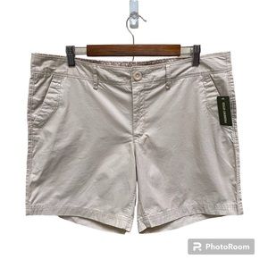 Eddie Bauer Pigment Dyed Shorts Size 14 NWT